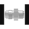 Aeroquip -6 AN Male To 1/2 Inch-20 Male Thread, Steel FCM2963 - alternate 2